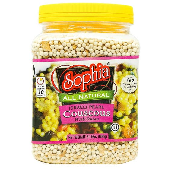 Couscous Pearl Toasted W/Onion – 21.16 oz (600gr)